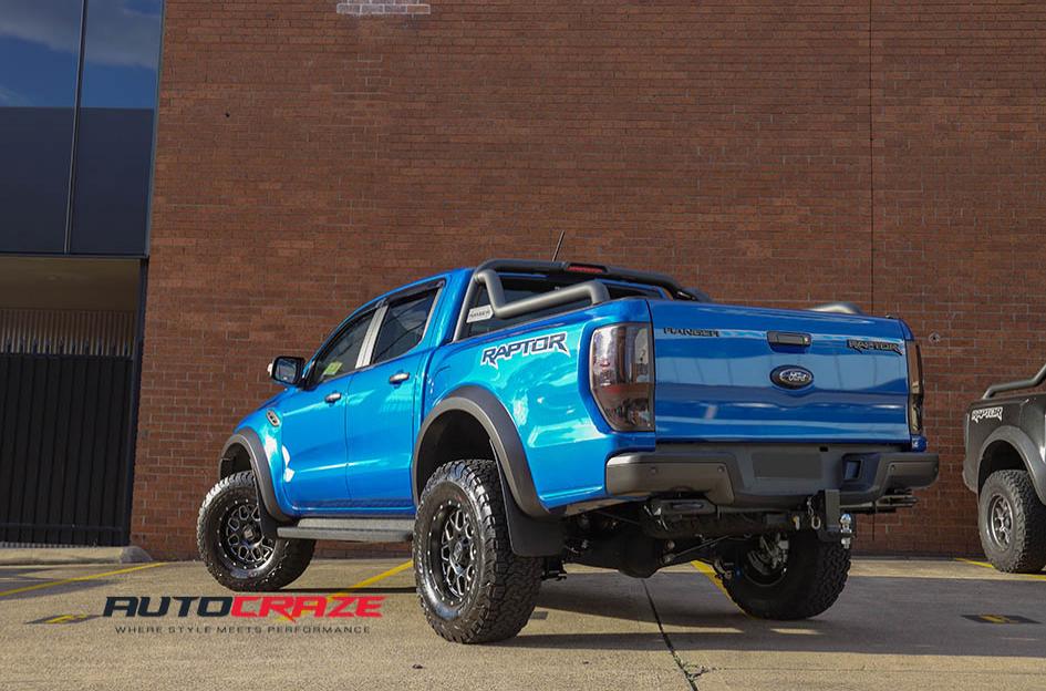 FORD RAPTOR KMC XD820 GRENADE SATIN BLACK MILLED FINISH